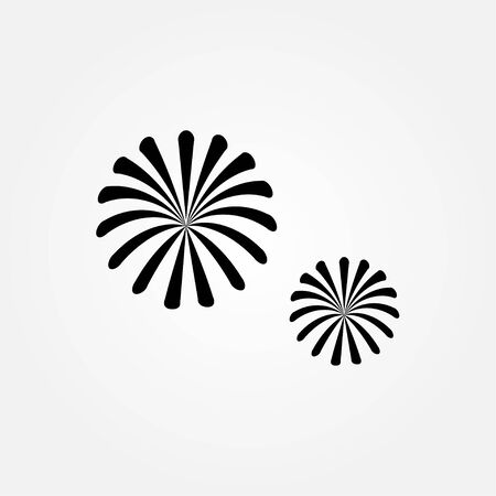 Firework Vector Design Template. Design for Celebrate and Anniversaryのイラスト素材