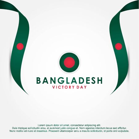 Bangladesh Victory Day Vector Design Templateのイラスト素材