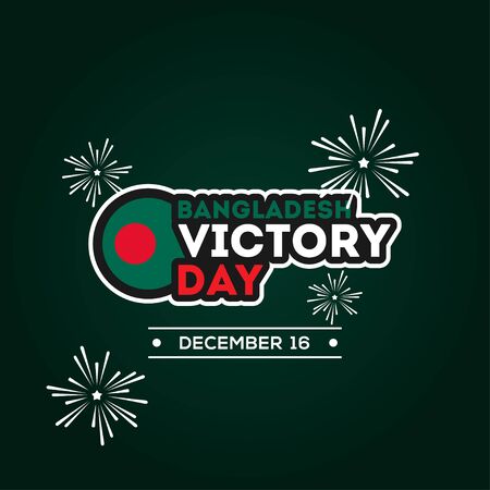 Bangladesh Victory Day Vector Design Templateのイラスト素材