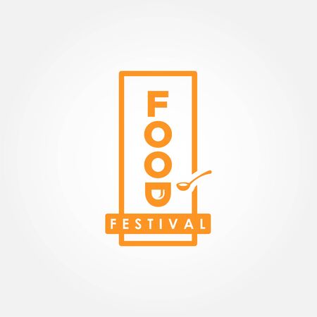 Food Festival Vector Design Templateのイラスト素材