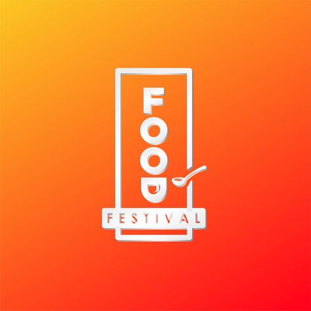 Food Festival Vector Design Templateのイラスト素材