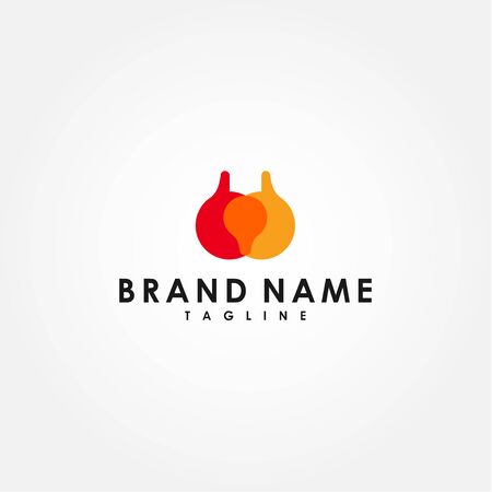 Smart Logo Design Vector With Shine and Unique Shapeのイラスト素材