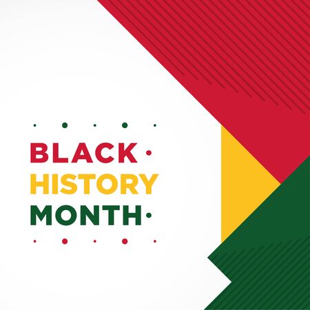 Black History Month Vector Design For Banner or Backgroundのイラスト素材