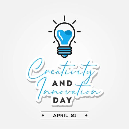 Creativity And Innovation Day Vector Design Illustration For Celebrate Momentのイラスト素材