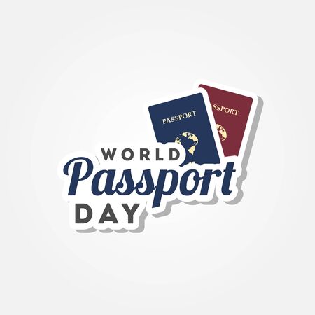 World Passport Day Vector Design Illustration For Celebrate Momentのイラスト素材