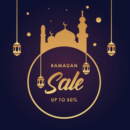 Ramadan Sale Design For Business Backgroundのイラスト素材