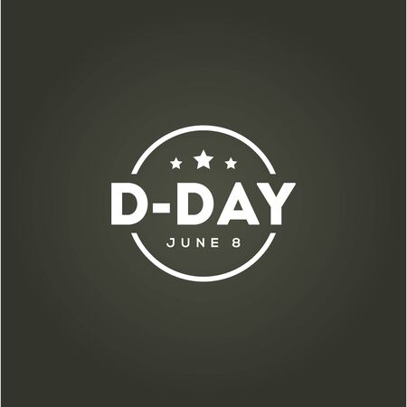 D-Day Vector Design Illustration For Memorial Momentのイラスト素材