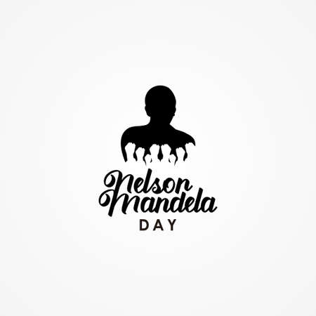 International Nelson Mandela Day Vector Design Illustration For Celebrate Momentのイラスト素材