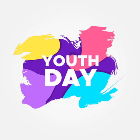 Youth Day Vector Design Illustration For Celebrate Momentのイラスト素材