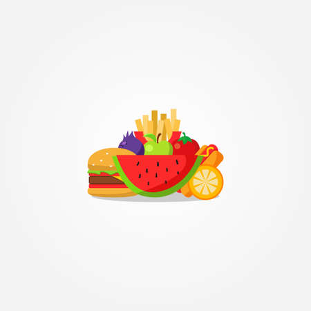 World Food Day Vector Design Illustration For Banner and Backgroundのイラスト素材