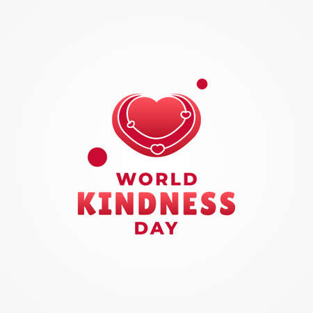 World Kindness Day Vector Design Illustration For Banner and Backgroundのイラスト素材