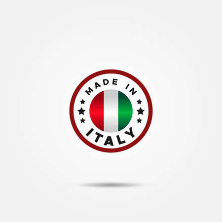 Made In Italy Vector Design Template Backgroundのイラスト素材
