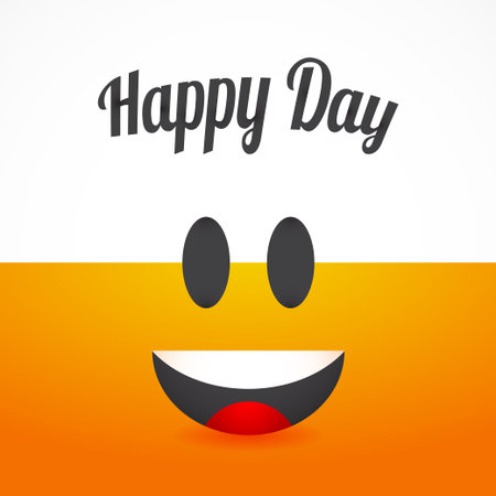 International Day Of Happiness Moment. Happy Day Celebrationのイラスト素材