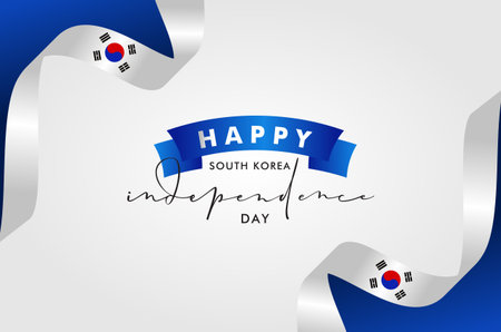 South Korea Independence Day Background Designのイラスト素材