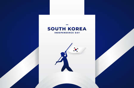 South Korea Independence Day Background Designのイラスト素材