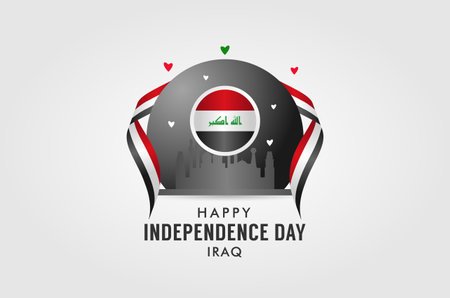 Turkmenistan Independence Day Design Illustrationのイラスト素材