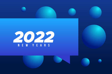 Happy New Year 2022 Design Background For Greeting Momentのイラスト素材