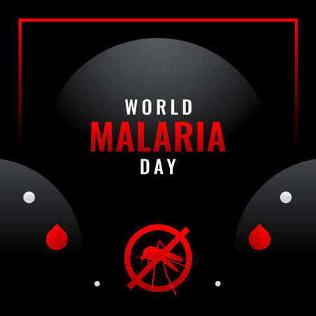 World Malaria Day Design Background For International Momentのイラスト素材