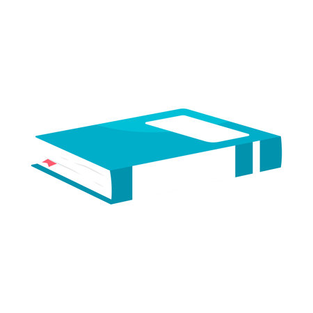 Book Lovers Day Flat Illustration eventのイラスト素材