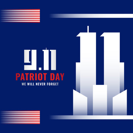 Patriot Day We Will Never Forget Design Celebration