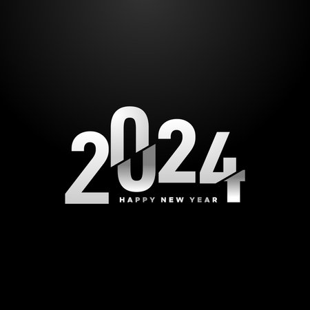 2024 New Year Celebration Designのイラスト素材