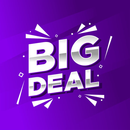 Big Sale Banner Vector Designのイラスト素材