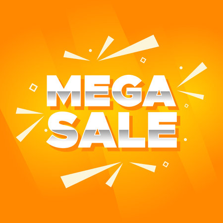 Big Sale Banner Vector Designのイラスト素材