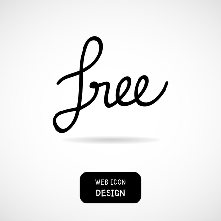 Vector of free tag, free sign, free label. Illustration EPS10 great for any use.のイラスト素材