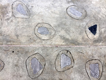 Old Vintage Concrete Stone Tiles Floor Background Great For Any Use.の写真素材