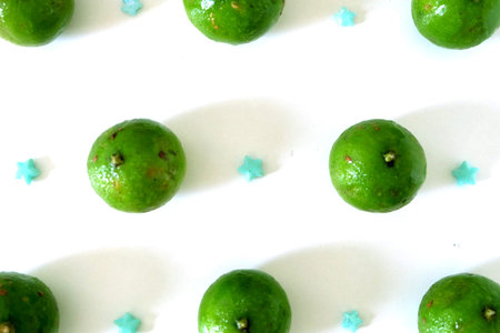 Background Lime, Group Green Limes Isolated on White Background Great For Any Use.
