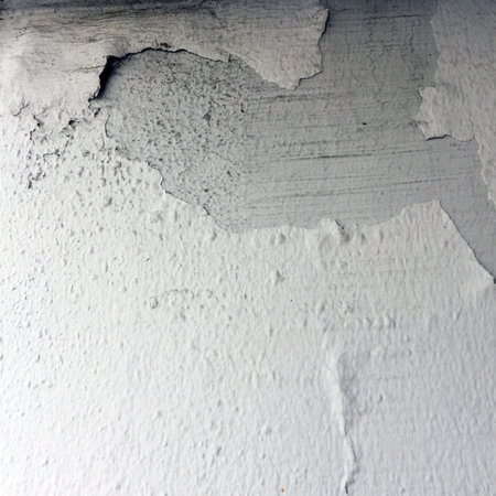 Broken Wall, Old Cracked Concrete or Cement Wall Close Up Background Great For Any Use.の写真素材