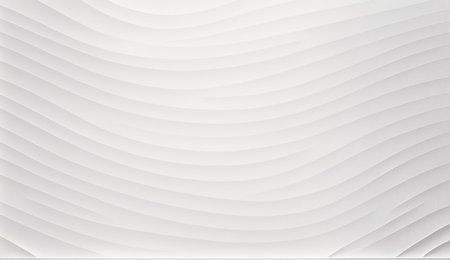 White background abstract light in studio room. Gray 3d rendering illustration. Generative Ai.の素材