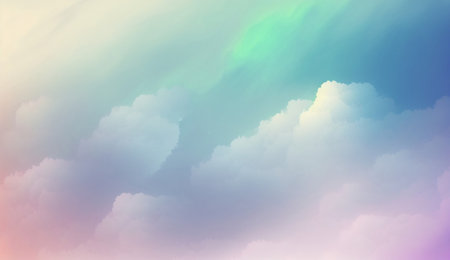 Sky soft light 3d rendering illustration of gradient pastel background abstract texture pattern  in sweet color. Generative Ai.の素材