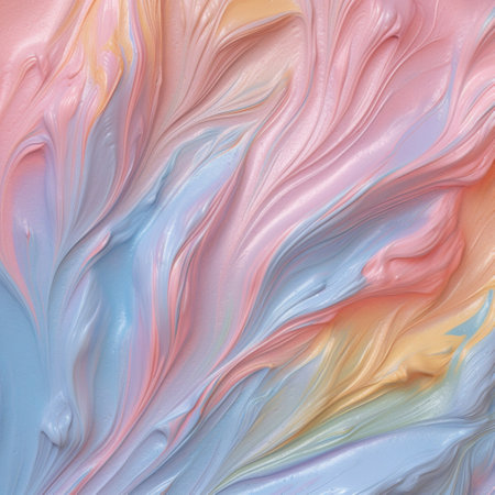 Light Pastel color background abstract with Generative Ai. Gradient texture design.の素材