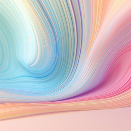 Background pastel gradient texture pattern in sweet color with Generative Ai. Dream concept.の素材