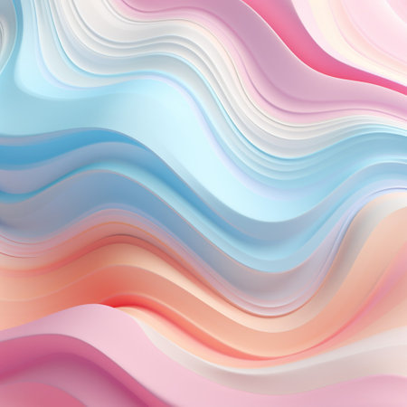 Background pastel gradient texture pattern in sweet color with Generative Ai. Dream concept.の素材