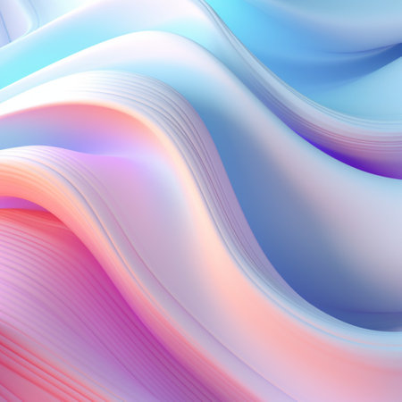 Background pastel gradient texture pattern in sweet color with Generative Ai. Dream concept.の素材