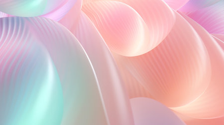 Background pastel gradient light texture pattern in sweet color with Generative Ai. Dream concept.の素材