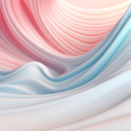 Background pastel gradient light texture pattern in sweet color with Generative Ai. Dream concept.の素材