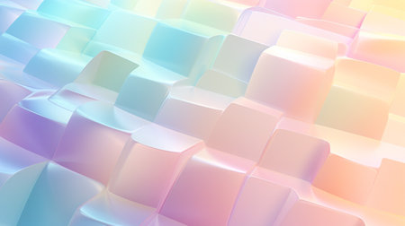 Background pastel gradient light texture pattern in sweet color with Generative Ai. Dream concept.の素材