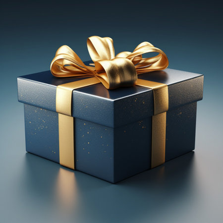 Surprise realistic gift box background with ribbon bow for love Valentine's Day. Merry Christmas and Happy New Year.の素材