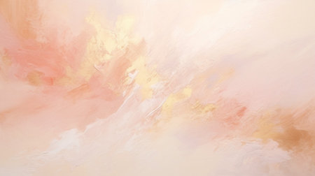 Pink watercolor gold marble background abstract texture with Generative Ai.の素材