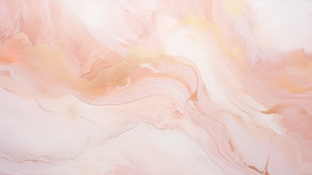 Pink watercolor gold marble background abstract texture with Generative Ai.の素材