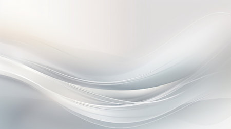 Light background texture with Generative Ai. Empty studio product display with copy space.の素材