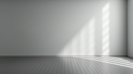 Abstract gray studio background texture for product presentation with shadow and light.  Generative Ai.の素材
