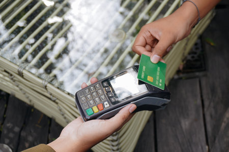 Paying with Credit Card on POS Terminal