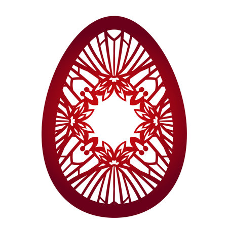 Laser cut vector templateのイラスト素材