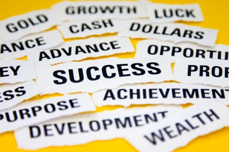 Photo of concept background of successの写真素材