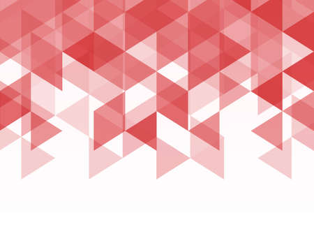 red and pink  polygon geometric abstract background triangle shapes of  mosaic style with spacr for textのイラスト素材