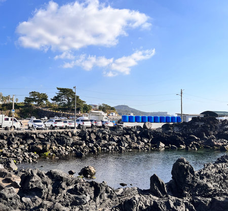 View of the port of La Palma, Canary Islands, Spain